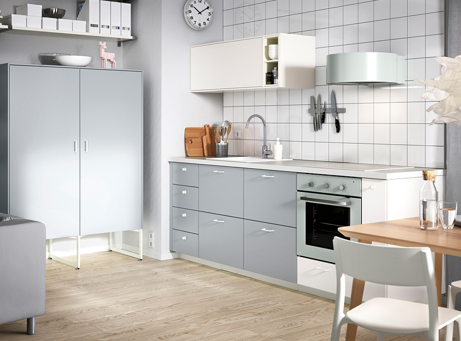 Cucina ikea grigia