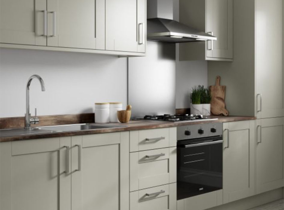 Ready to fit store kitchen units