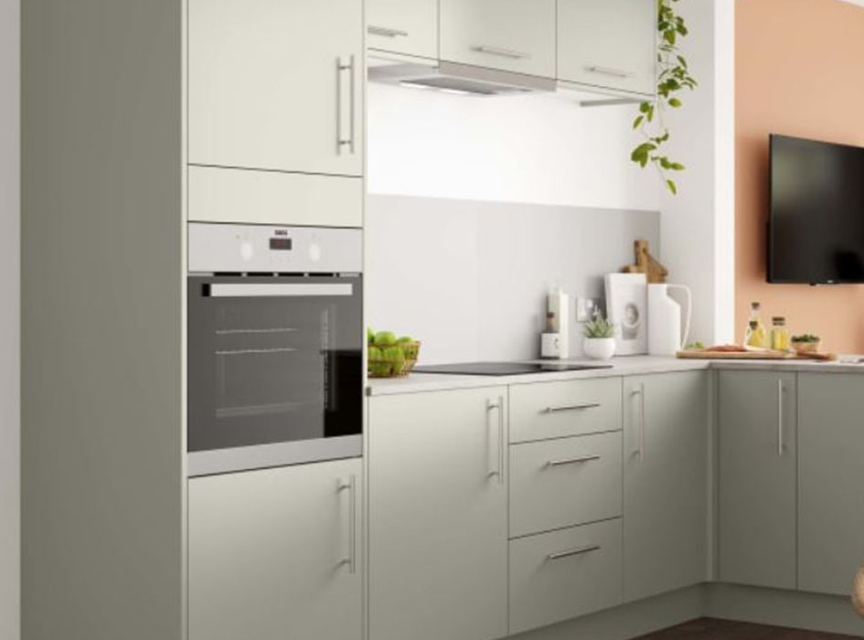 Orlando grey kitchen units top