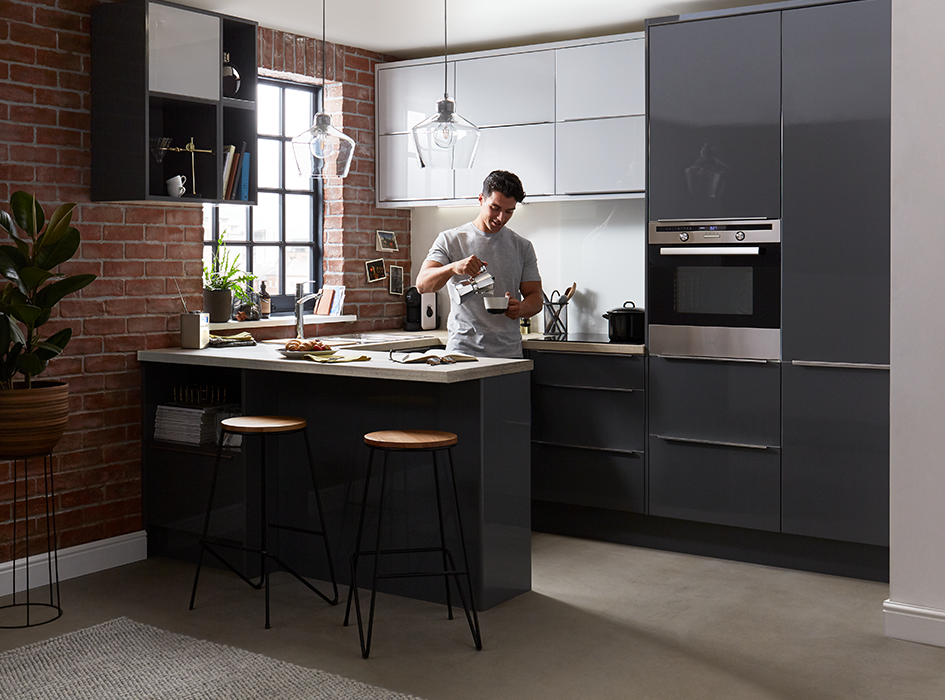 Kitchen Compare Helps You To Get The, B Q Kitchen Cupboard Doors Grey Gloss