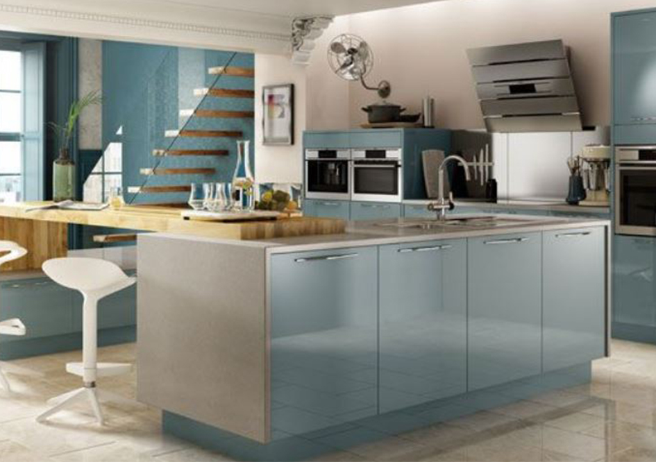 Blue Gloss Galley